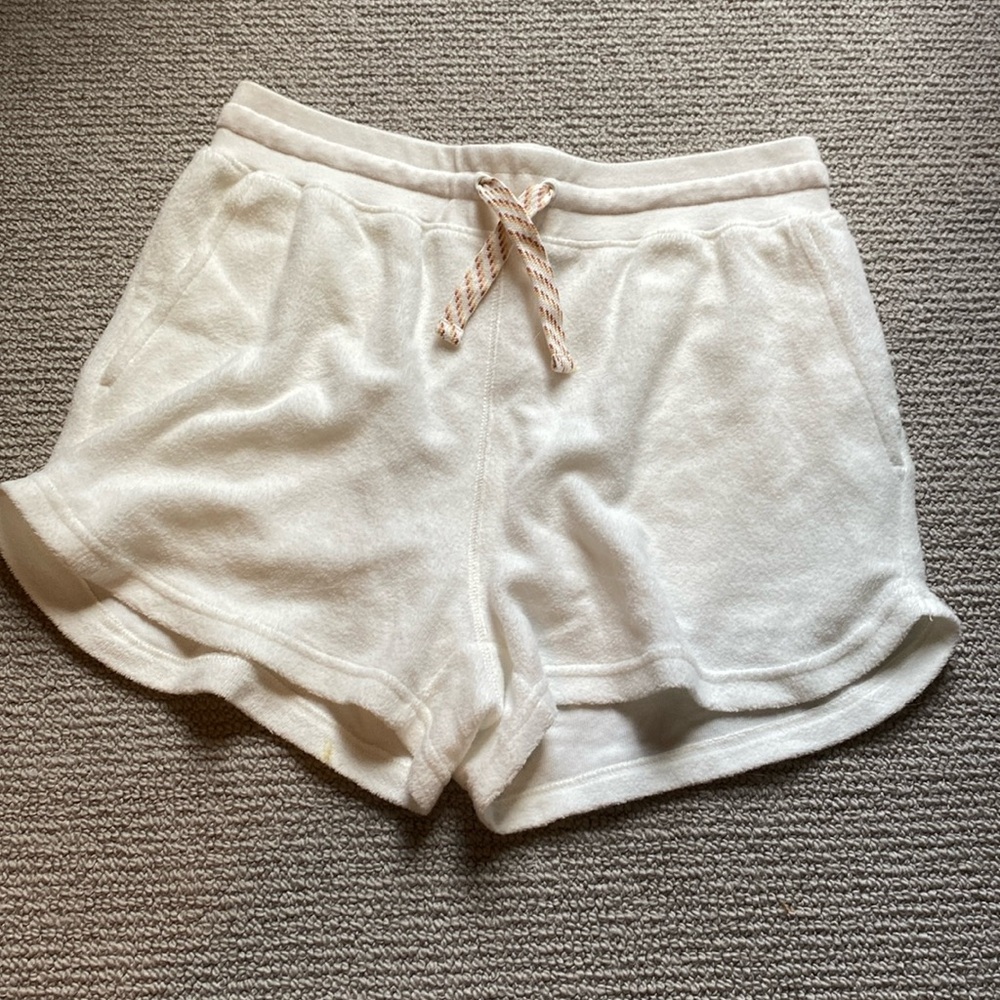 Soft white faherty shorts